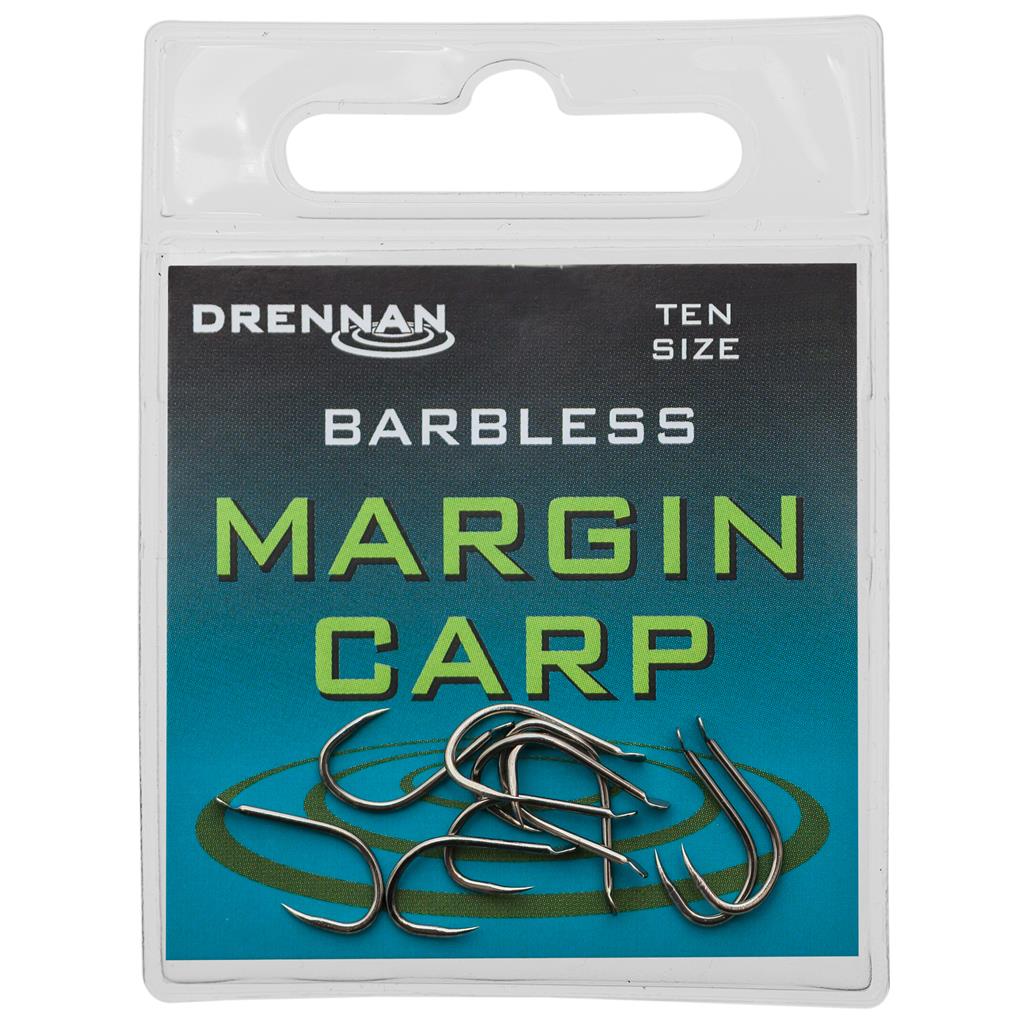 Drennan Margin Carp Barbless Hooks