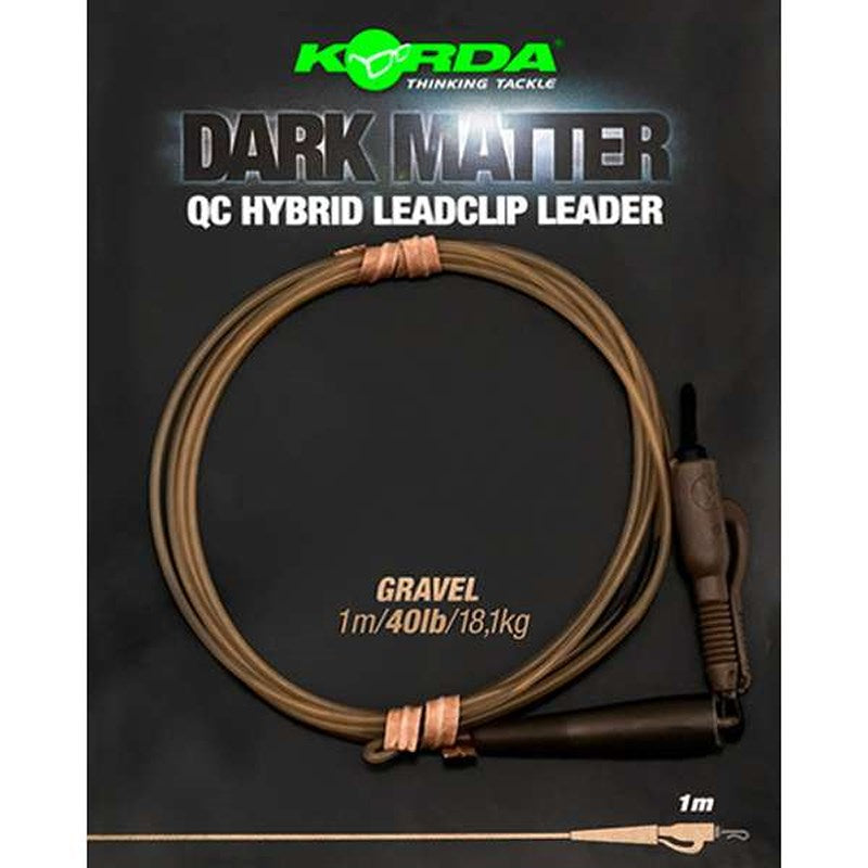Korda Dark Matter QC Hybrid Lead Clip Leaders