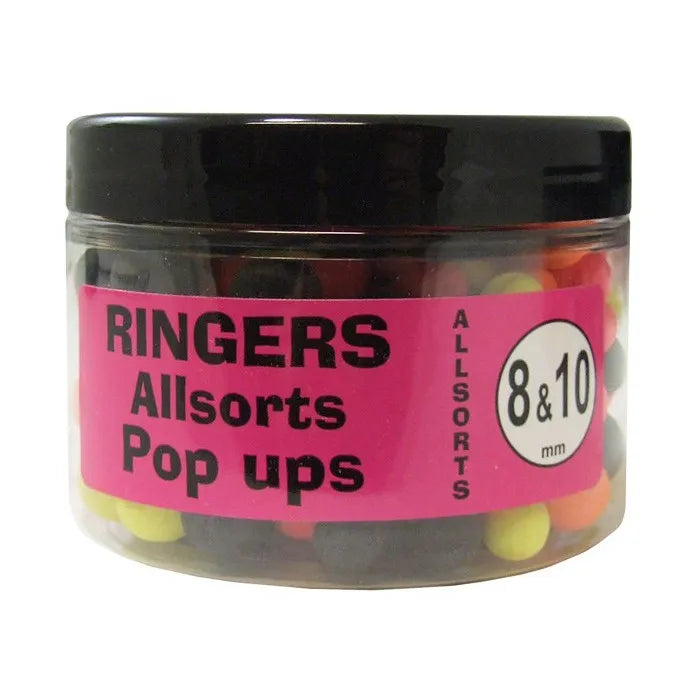 Ringers Bait Allsorts 8mm & 10mm Match Pop Ups