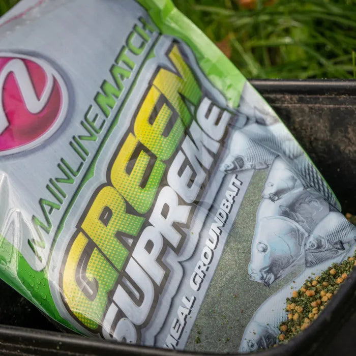 Mainline Match Green Supreme Groundbait 1kg