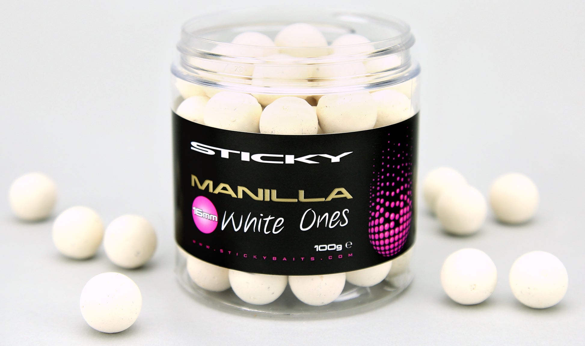 Sticky Baits Manilla White Ones Wafters