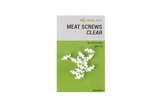 Korum Clear Meat Screws