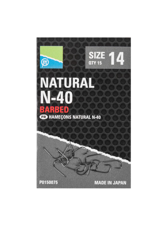 Preston Innovations Natural N40 Hooks