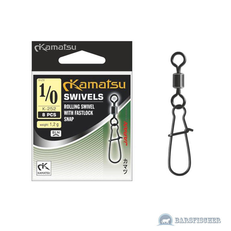 Kamatsu Rolling Swivel With Fast Lock