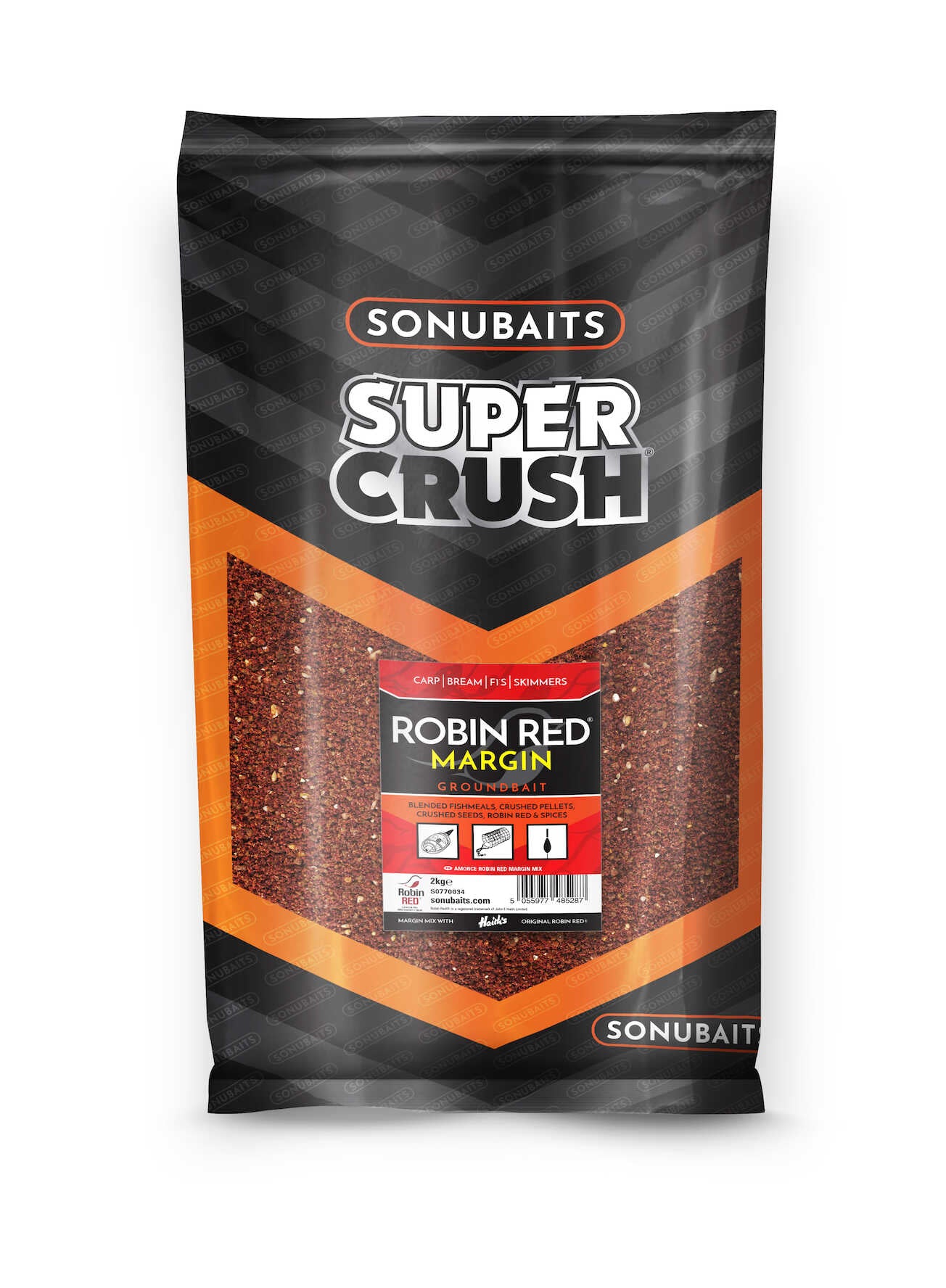 Sonubaits Super Crush Robin Red Margin Mix Groundbait
