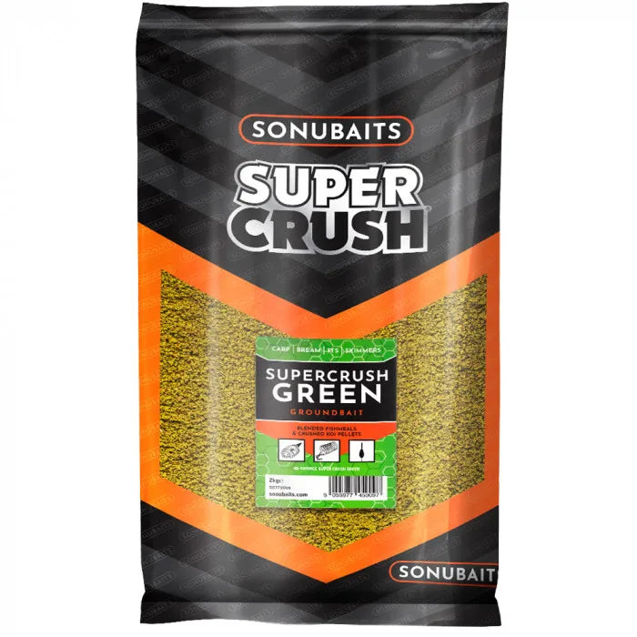 Sonubaits Super Crush Green Groundbait