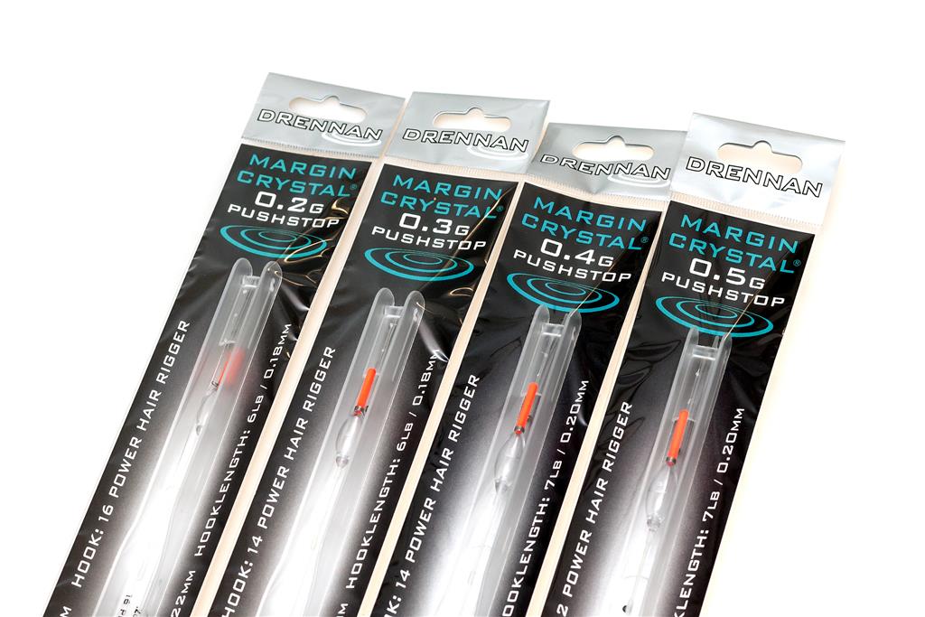 Drennan Margin Crystal Pushstop Pole Rigs