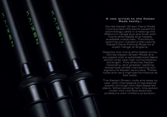 Korda Kaizen Green Rods