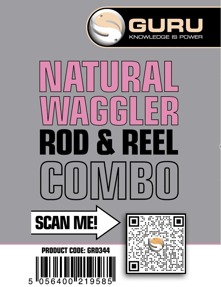 Guru Natural Waggler 11ft Rod & Reel Combo