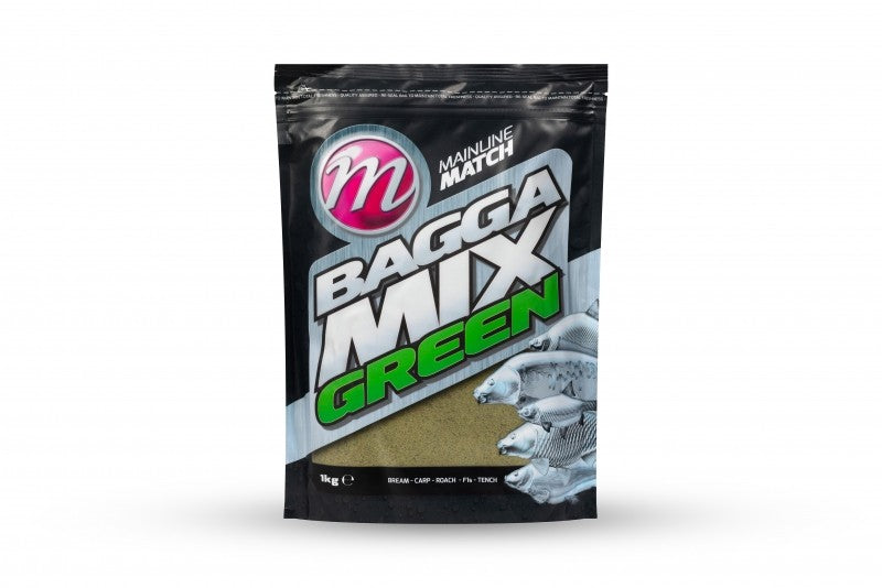 Mainline Match Bagga Mix Green Groundbait