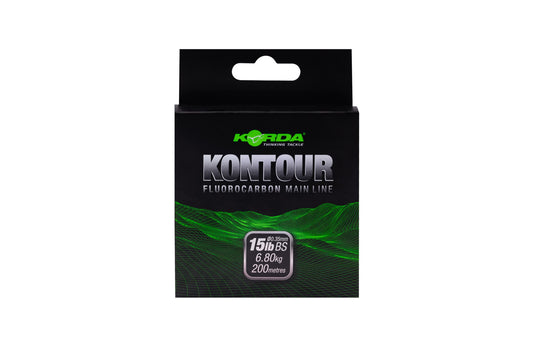 Korda Kontour Fluorocarbon 15lb/0.35mm 200m