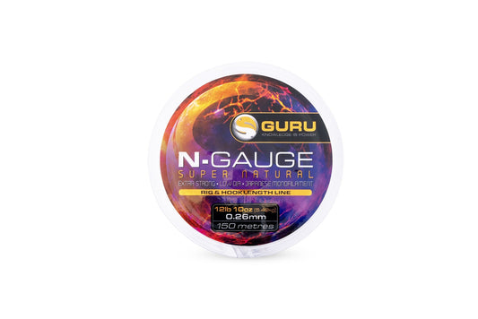 Guru N-Gauge Super Natural Clear Hook Length Line