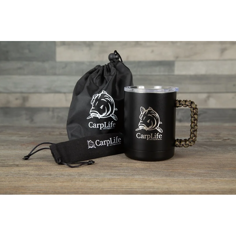 CarpLife Thermal Mug & Spoon Set - Camo Paracord