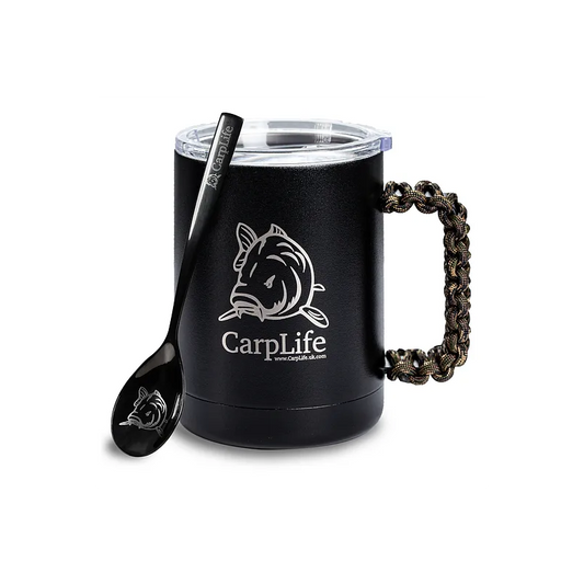 CarpLife Thermal Mug & Spoon Set - Camo Paracord