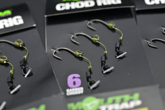 Korda Pre-Tied Chod Rigs Short and Long Barbless