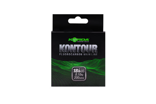 Korda - Kontour Fluorocarbon 18lb/0.37mm 200m