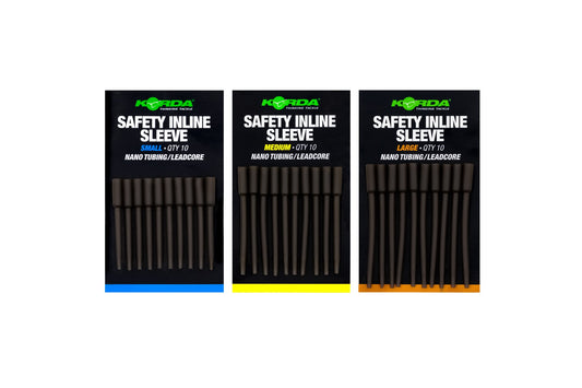 Korda Safety Inline Sleeves - Nano Tubing/Leadcore