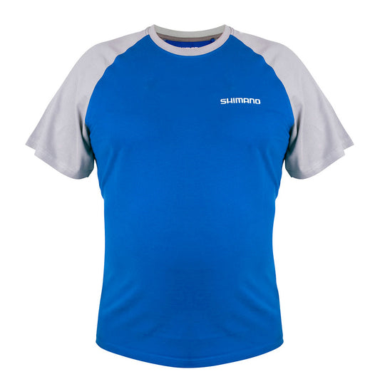 Shimano Short Sleeve T Shirt - Blue