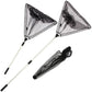 Angling Pursuits 50cm Triangular Folding Net And Handle Combo (257)
