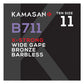 Kamasan B711 X Strong Wide Gape Bronze Barbless Hooks