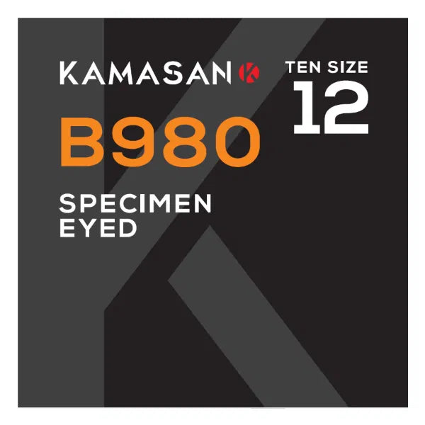 Kamasan B980 Specimen Eyed Barbed Hooks