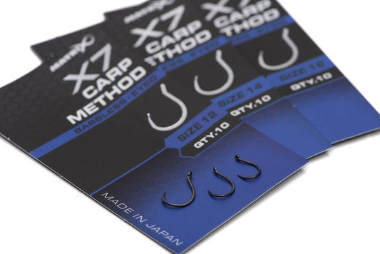 Matrix X7 Carp Method Hooks