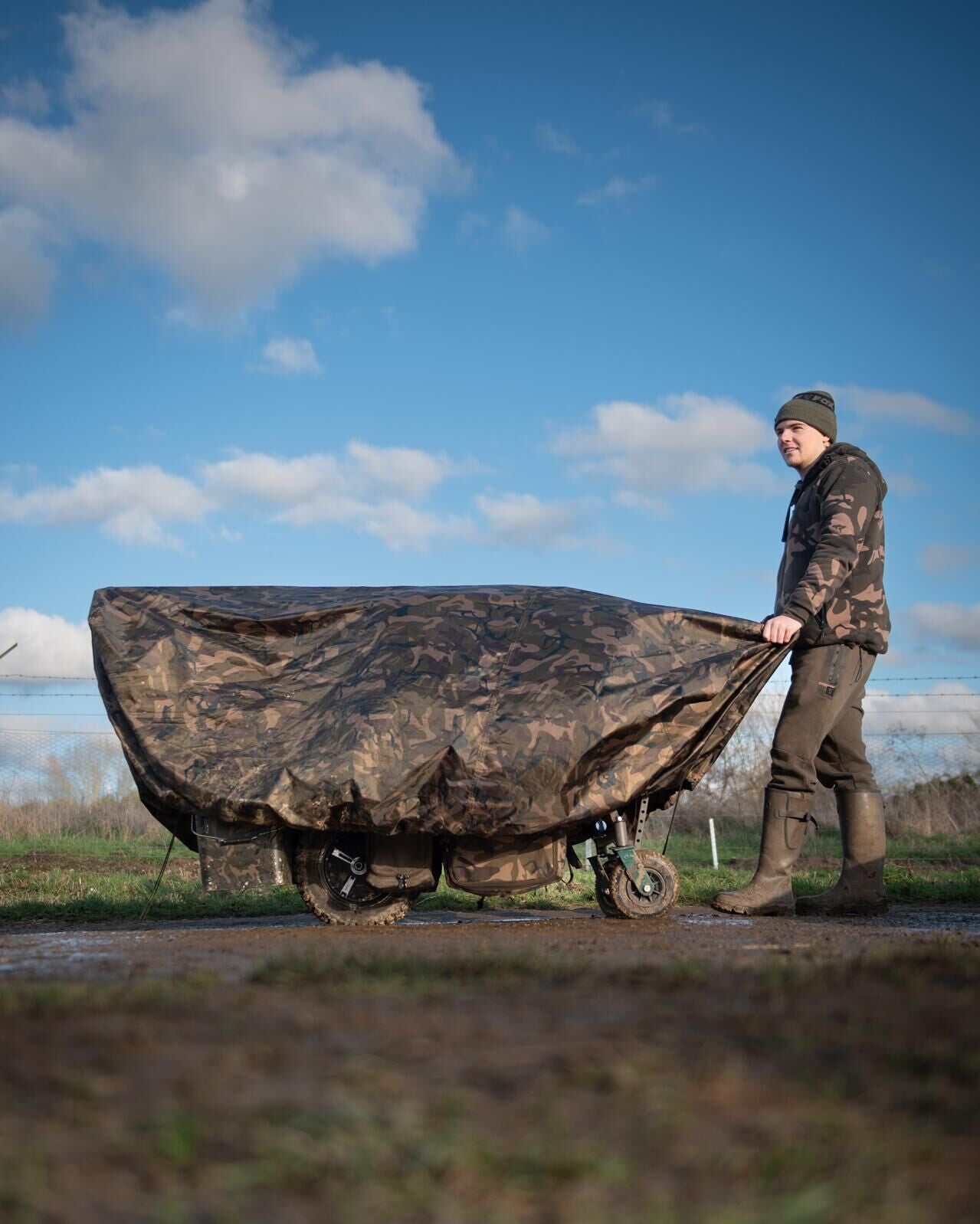 Fox Large Camolite Barrow Cover