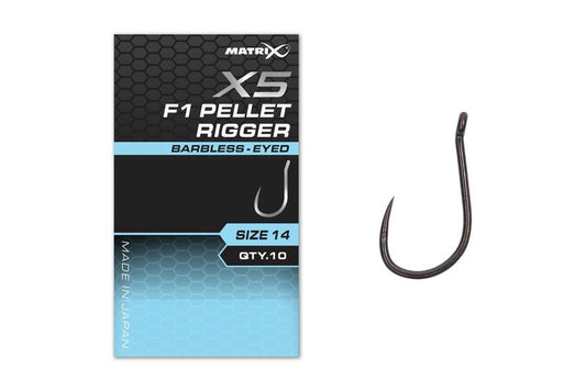 Matrix X5 F1 Pellet Rigger Hooks