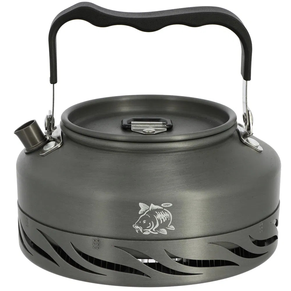 NGT Aluminium Outdoor Fast Burn Kettle - 0.8 Litre