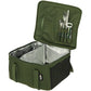 NGT Food & Brew Kit Bag - Insulated Bag With Cutlery, Mug, Pots & Plate