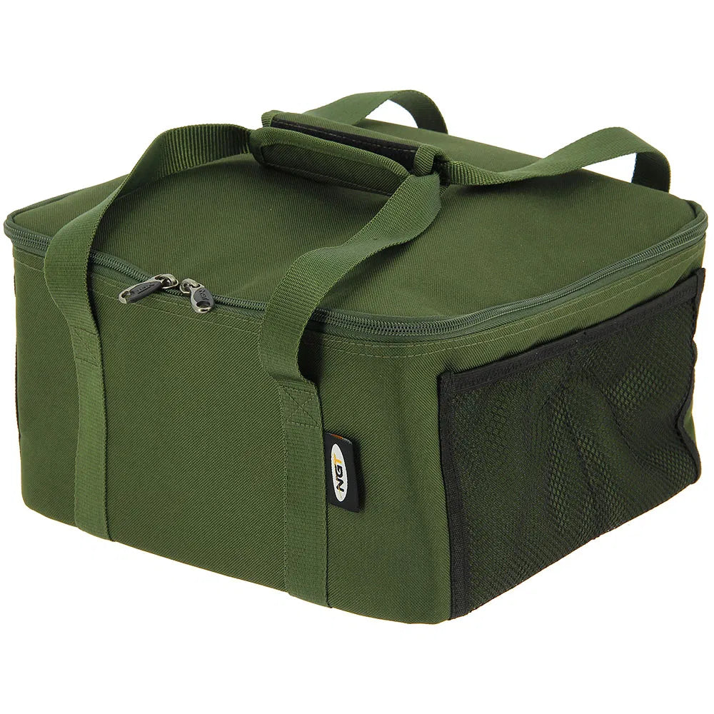NGT Food & Brew Kit Bag - Insulated Bag With Cutlery, Mug, Pots & Plate
