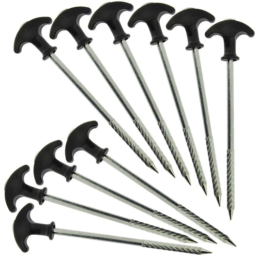 NGT Bivvy Peg - 10x 8" Pegs In Case