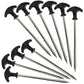 NGT Bivvy Peg - 10x 8" Pegs In Case