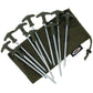 NGT Bivvy Peg - 10x 8" Pegs In Case