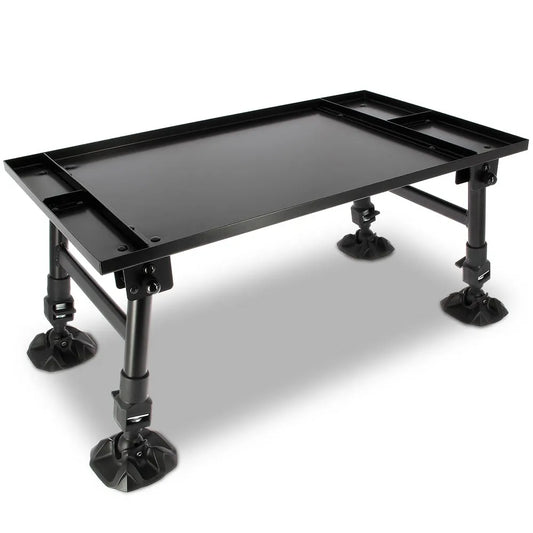 NGT Dynamic Bivvy Table - 5 Section Aluminium With Adjustable Legs