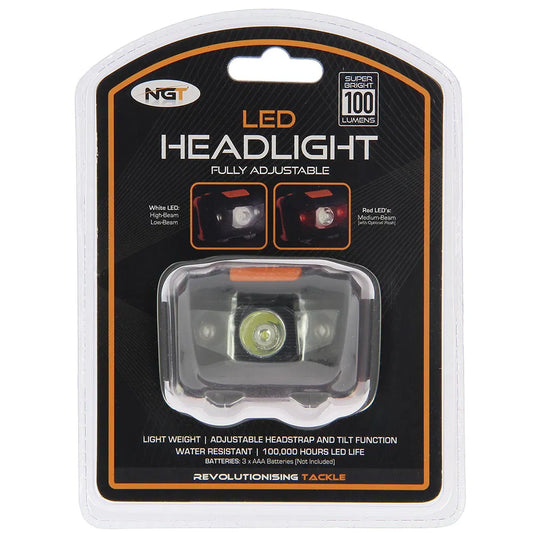 NGT LED Light - 100 Lumens Headtorch