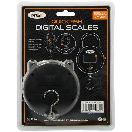 NGT Quickfish Digital Scales 55lb / 25kg