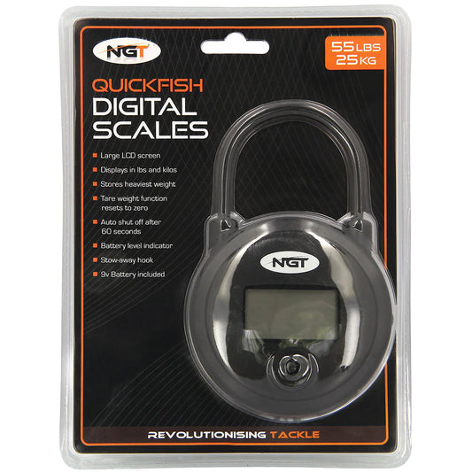 NGT Quickfish Digital Scales 55lb / 25kg