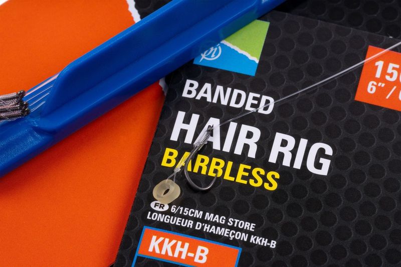 Preston Innovations 6"/15cm KKH-B Banded Hair Rigs