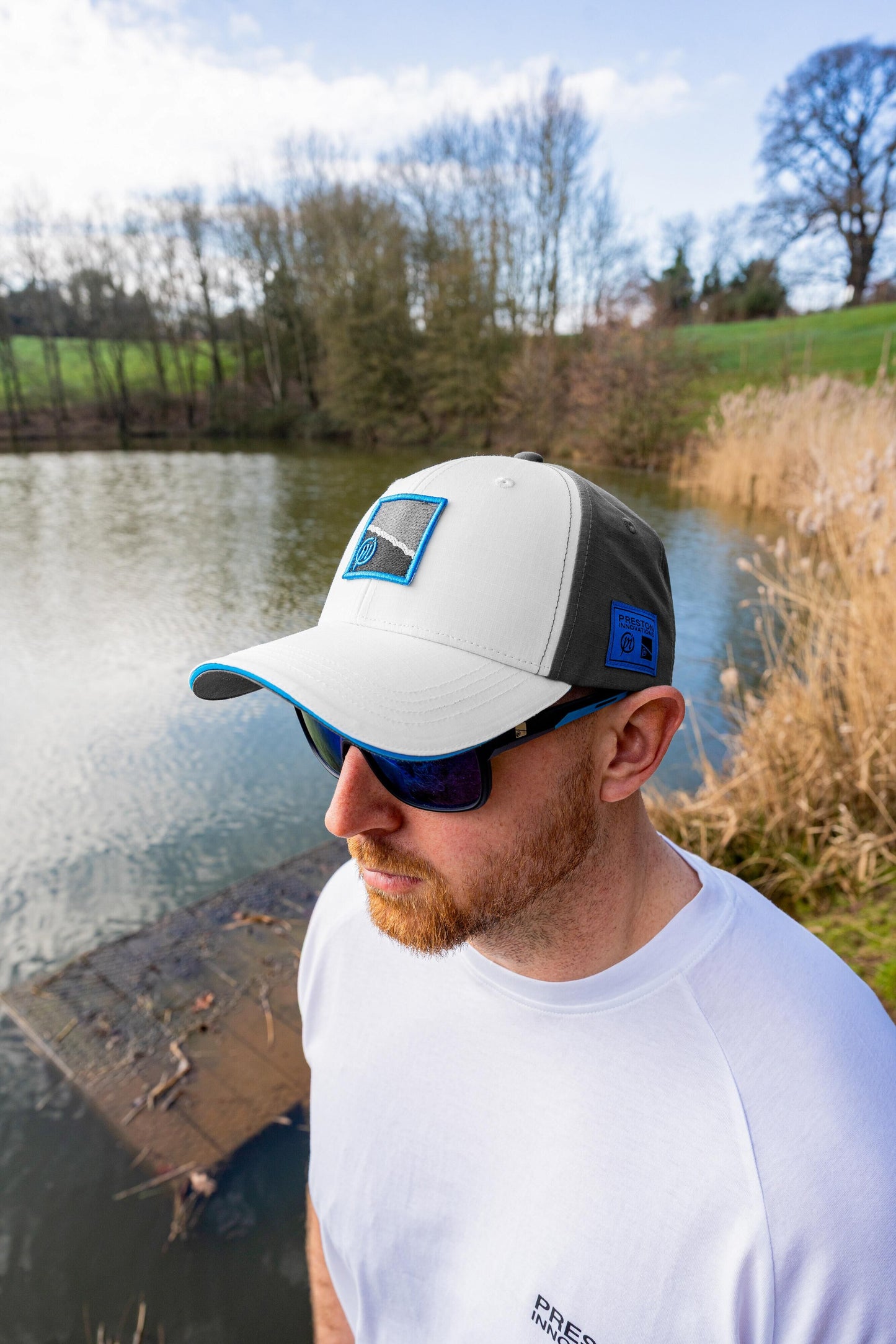 Preston Innovations White Drift Cap (2026)
