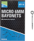 Preston Innovations Micro 6mm Bayonets