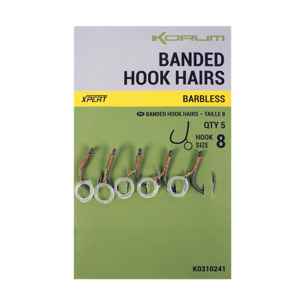 Korum Banded Hook Hairs