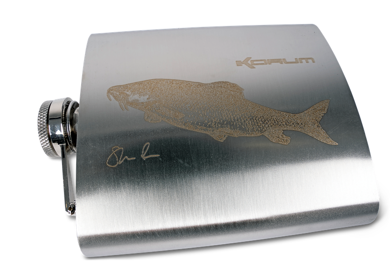 Korum Hip Flask Barbel 7oz