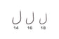 Matrix X2 Commercial F1 Hooks