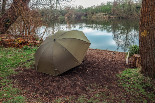Zebco Olive Green Brolly 2.2m