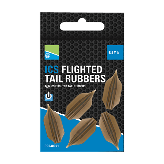 Preston Innovations ICS Flighted Tail Rubbers