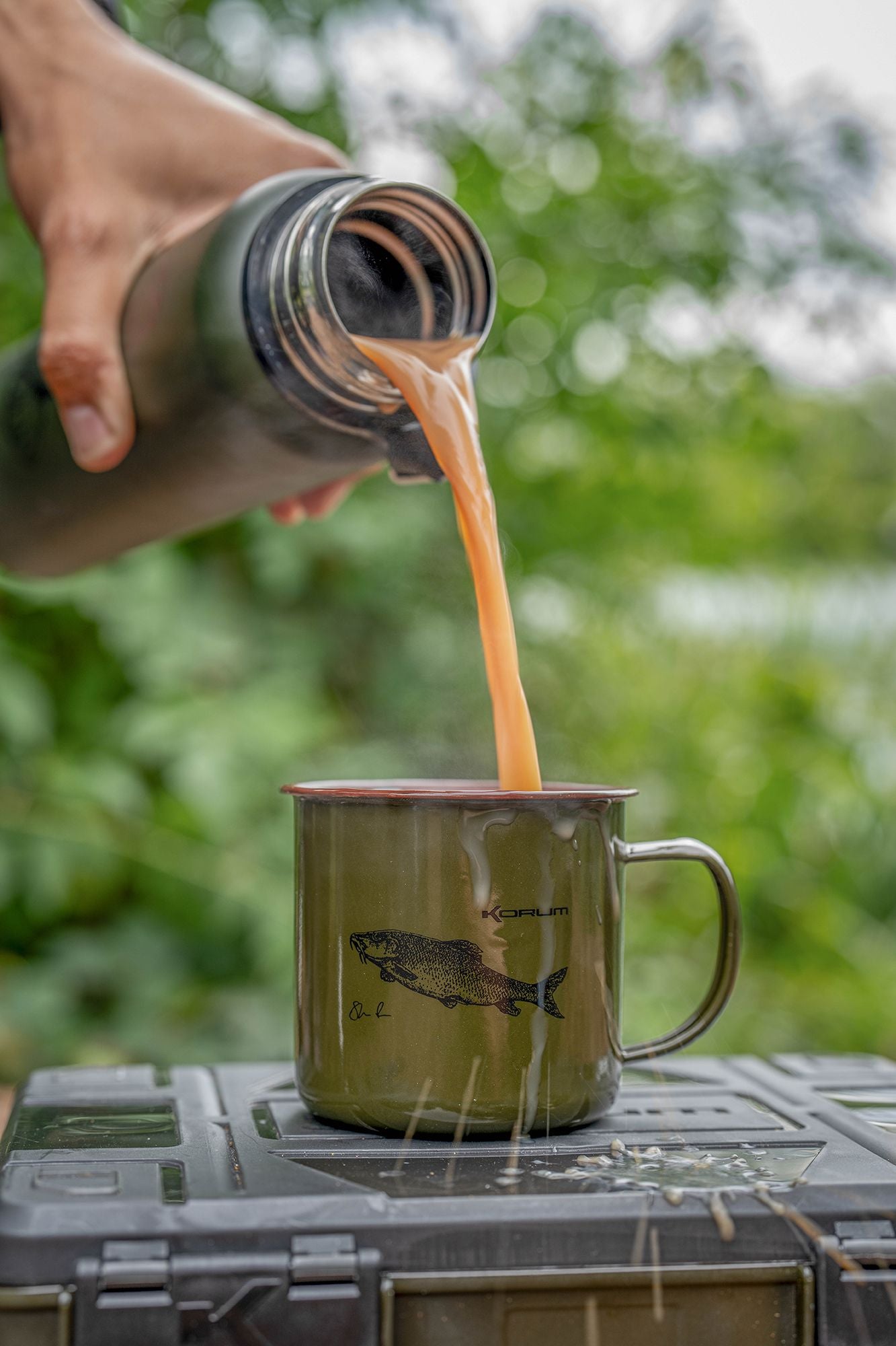 Korum Classic Enamel Mug Barbel