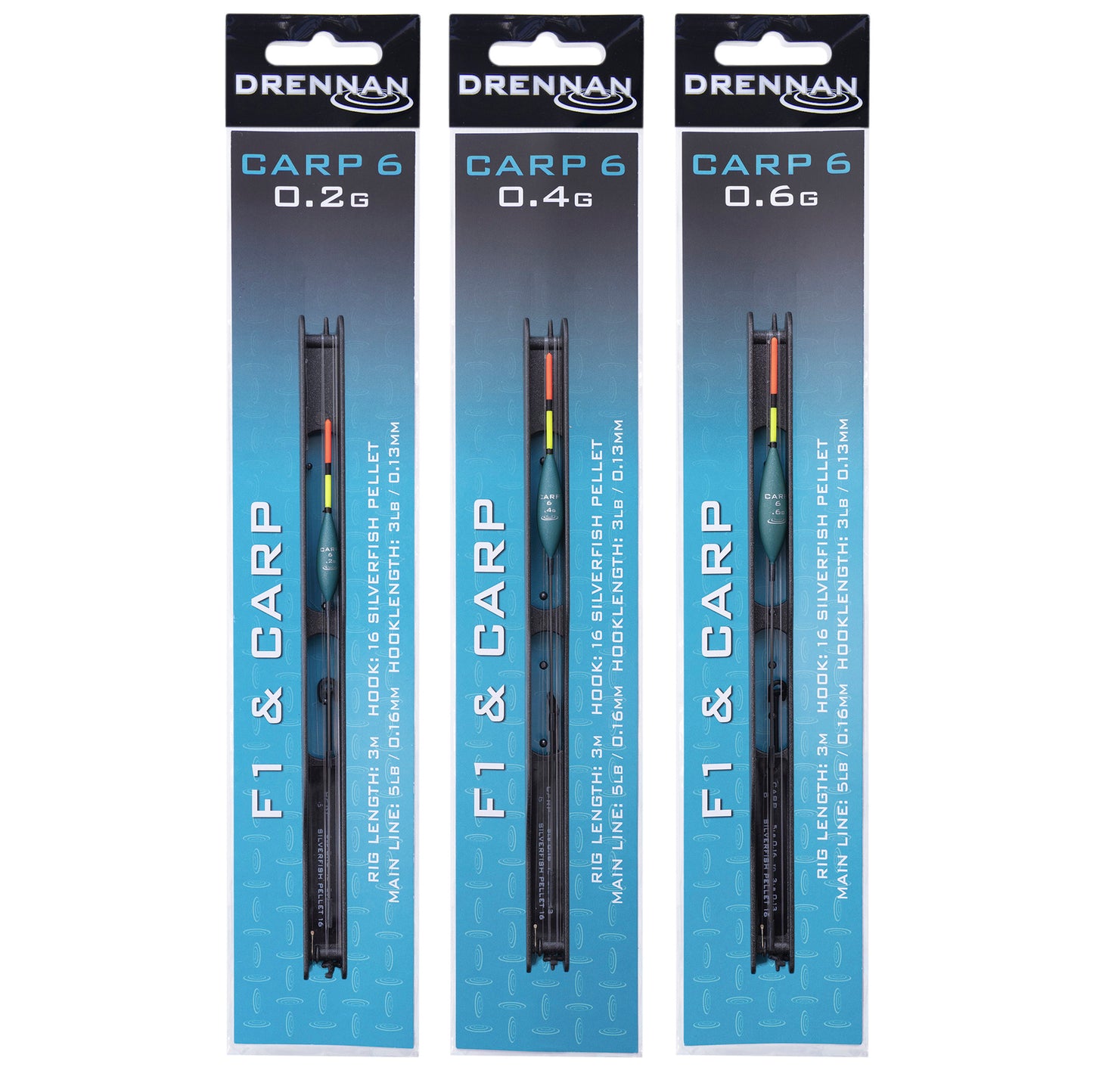 Drennan Carp 6, F1 & Carp Pole Rigs