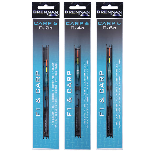 Drennan Carp 6, F1 & Carp Pole Rigs