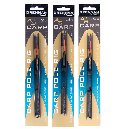 Drennan AS Carp 1 Pole Rigs